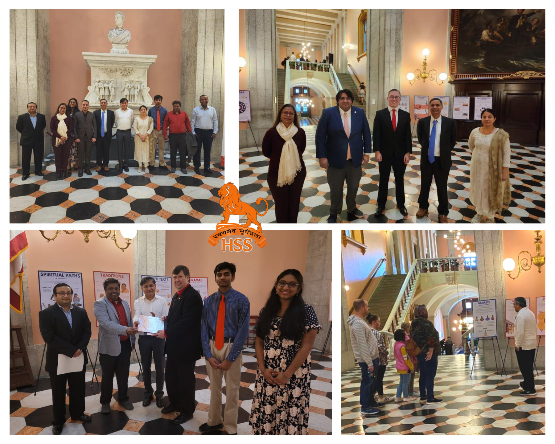 Hindu cultural expo of Hindu Swayamsevak Sangh gets warm reception in Ohio Senate