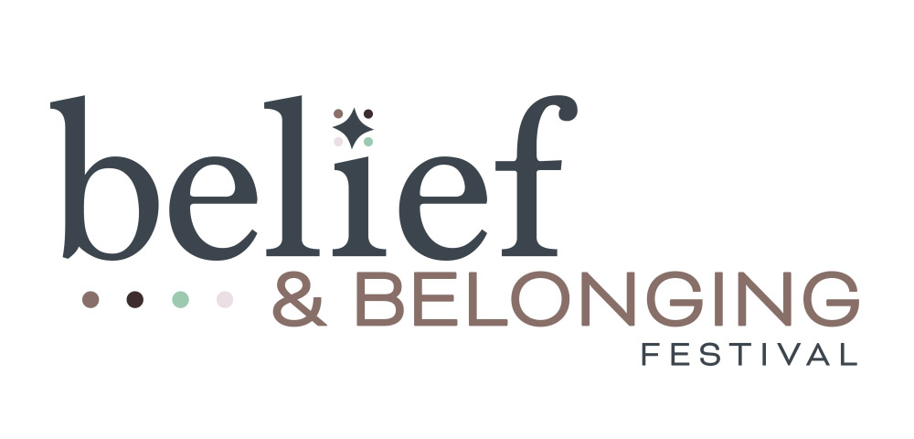 The Belief and Belonging Festival logo. Courtesy image