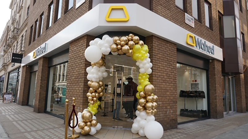 A new Wahed physical bank branch in London. Photo courtesy of Wahed
