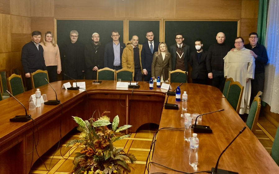 The visiting delegation met with two members of the Ukrainian Parliament alongside some civil servants. Photo courtesy Charles Feinberg