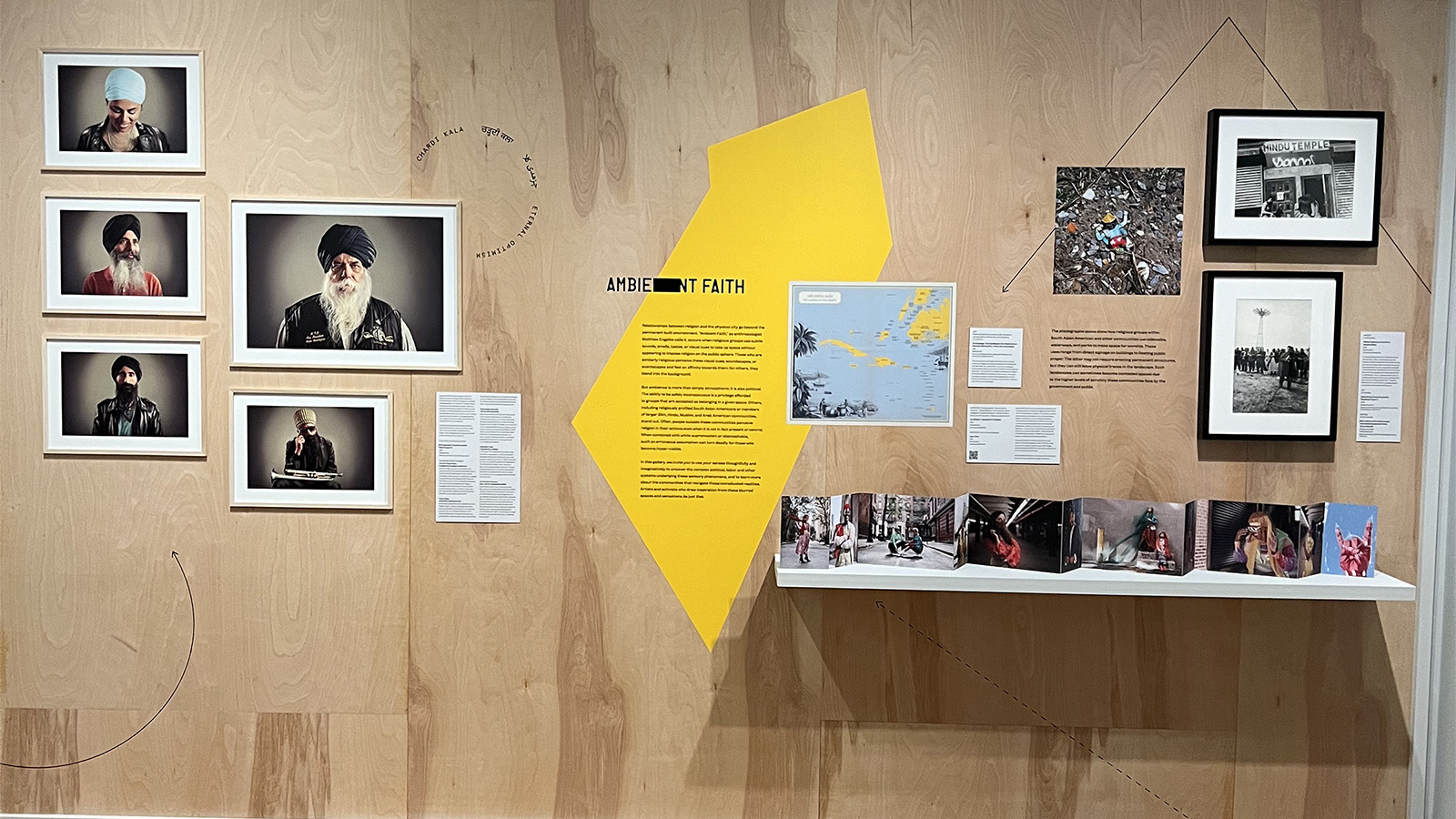 “City of Faith: Religion, Activism, and Urban Space" is a new exhibit at the Museum of the City of New York. RNS photo by Kathryn Post