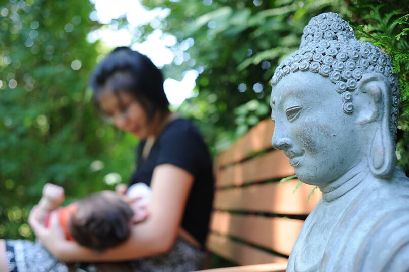 Buddhism prizes both compassion and undivided focus – which can be hard to combine. (Godong/Universal Images Group via Getty Images)