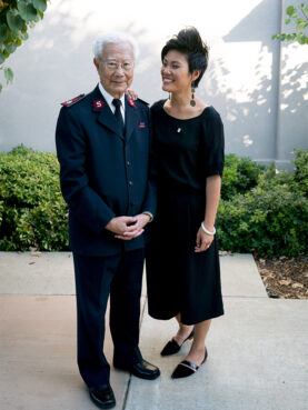 Nikole Lim and her grandfather. Submitted photo