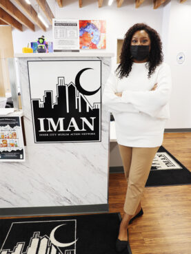 Dr. Brittani James in Sept. 2021 in Chicago. Photo courtesy of IMAN
