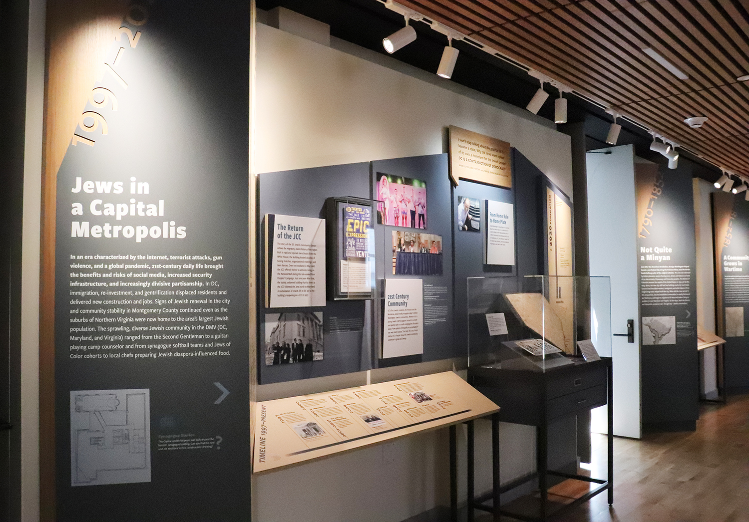 An exhibition of the Capital Jewish Museum in Washington, D.C., on June 1, 2023. RNS photo by Adelle M. Banks