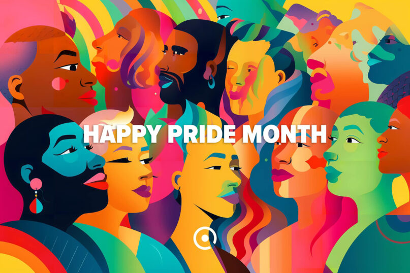 A Quest Church social media post wishing a Happy Pride Month in June 2023. Image via Facebook/Quest Church