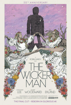 A poster for the 50th anniversary release of "The Wicker Man." Courtesy image