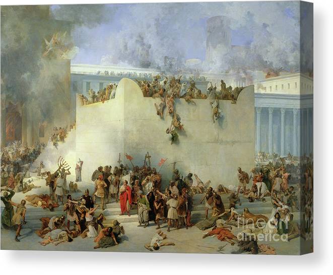 Francesco Hayez, Destruction of the Temple in Jerusalem