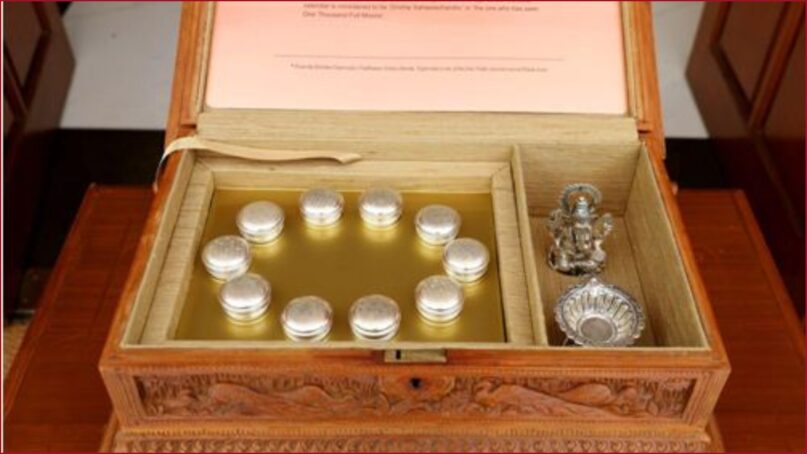 An image of one of the gifts that Prime Minister Modi gave to President Biden – the '10 danas,' or 10 donations – each with a specific symbolism. (Newsroom Post Press Release)