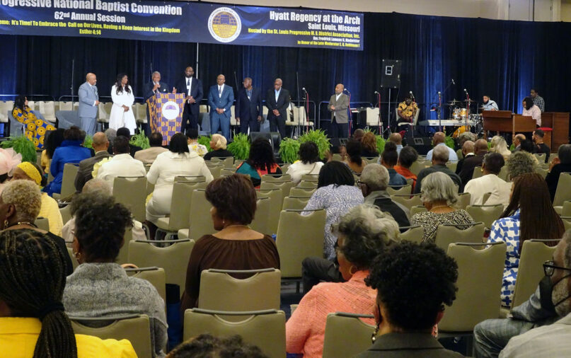 The annual session of the Progressive National Baptist Convention in St. Louis on Aug. 9, 2023. Photo by Brian Kaylor/Word&Way