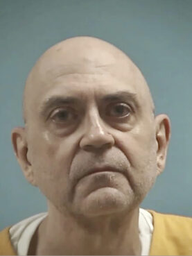In this photo provided by the Mississippi Department of Corrections is inmate Paul West, in Pearl, Miss., on May 6, 2022. The Mississippi Court of Appeals on Tuesday, Aug. 1, 2023, affirmed the 2022 conviction of former Franciscan friar West, in the 1990s sexual abuse of a student at a Catholic school. (Mississippi Department of Corrections via AP)