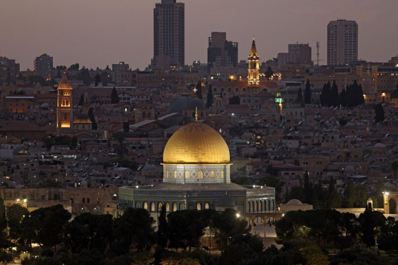 A view of the Al-Aqsa Mosque compound and its Dome of the Rock in Jerusalem's Old City. (Ahmad Gharabli/AFP via Getty Images)