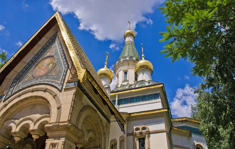 The Russian Church of St. Nicholas the Miracle-Maker in Sofia, Bulgaria. Photo by Antoine Taveneaux/Wikimedia/Creative Commons