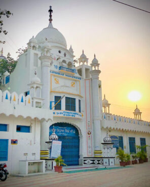 Talhan Gurdwara, a Sikh temple located outside Jalandhar, is home to a rising tradition involving toy airplanes. Photo courtesy Talhan Sahib Instagram