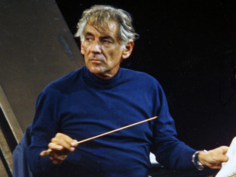 Leonard Bernstein in 1973. (Photo by Allan Warren/Creative Commons)