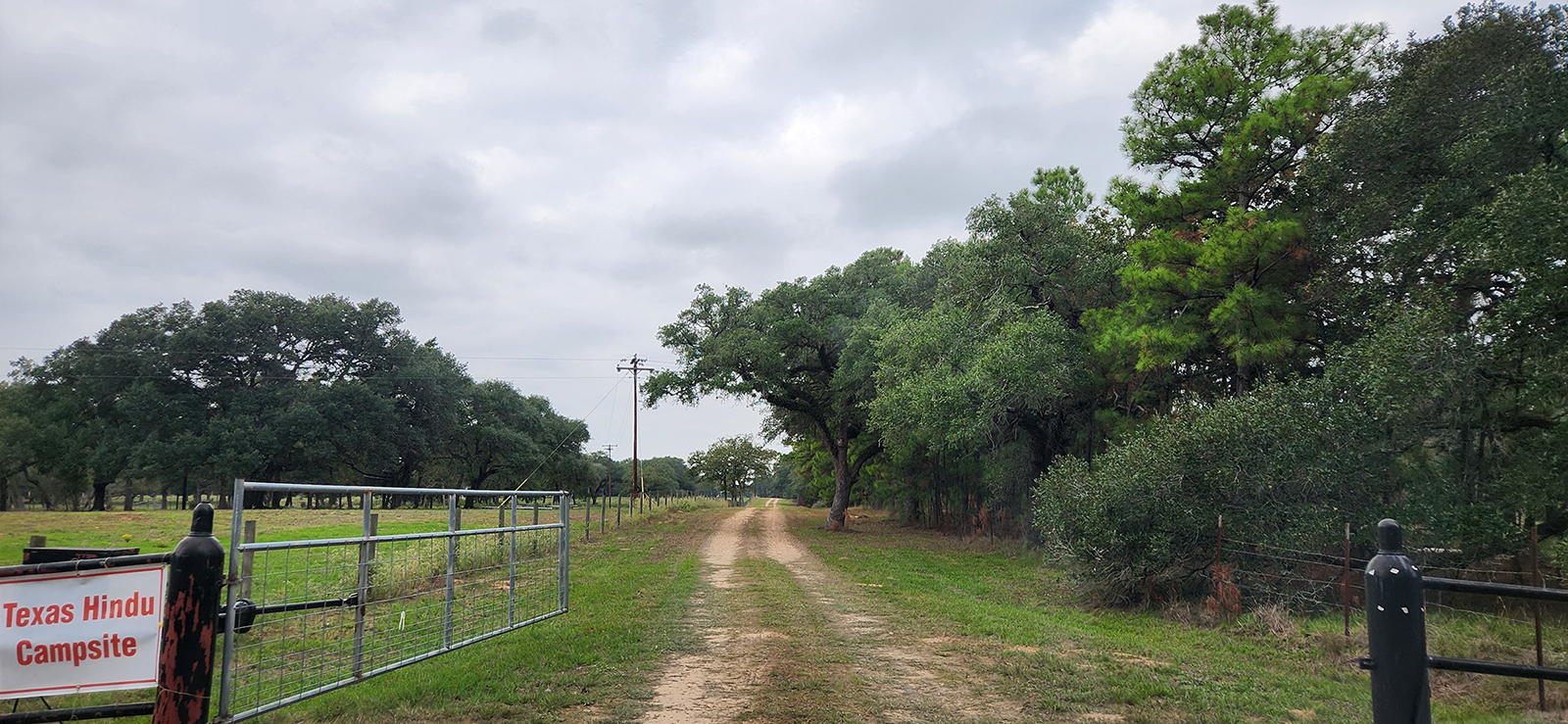 Part of the Texas Hindu Campsite property near Houston. (Courtesy photo)