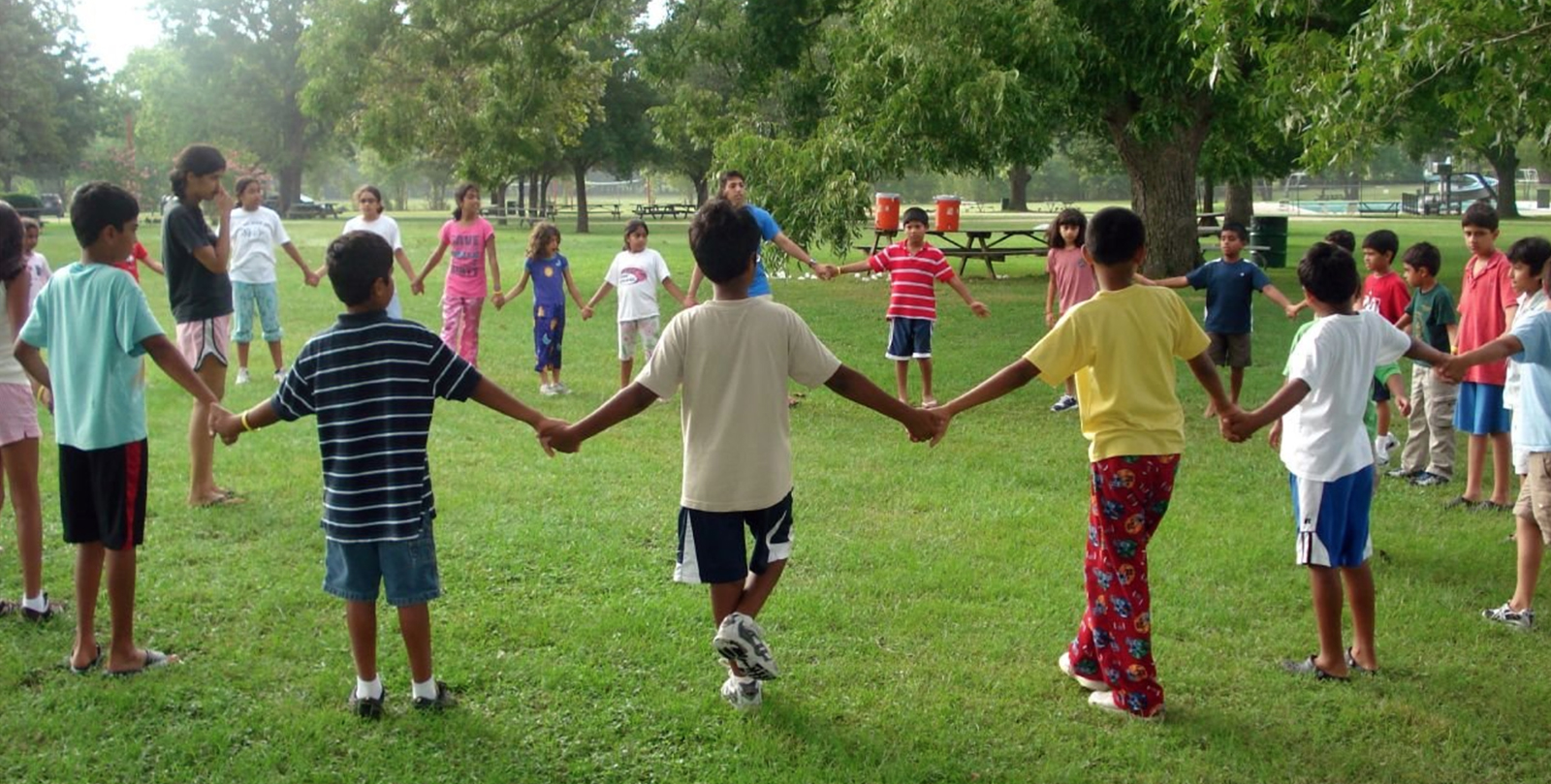Kids attend a Hindu Heritage Youth Camp in an earlier year. (Courtesy photo)