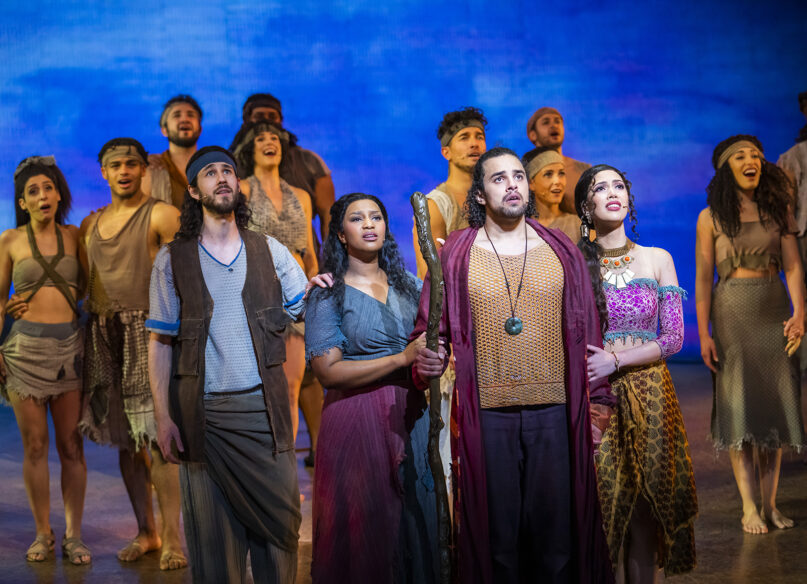 The company of “The Prince of Egypt: The Musical