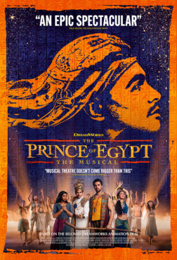 Poster for “The Prince of Egypt: The Musical." (Courtesy image)