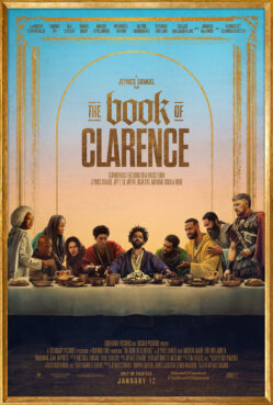 "The Book of Clarence" film poster. (Image courtesy Legendary Entertainment)