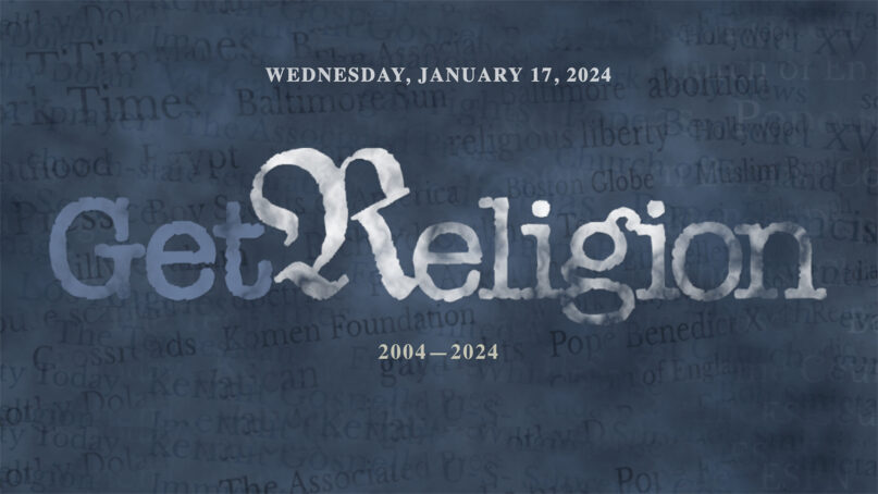 The GetReligion homepage and logo on Jan. 17, 2024. (Screen grab)