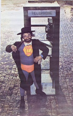 The SuperJew poster created by photographer Harry Hamburg. (Photo © 1967 Hamburg Studios)
