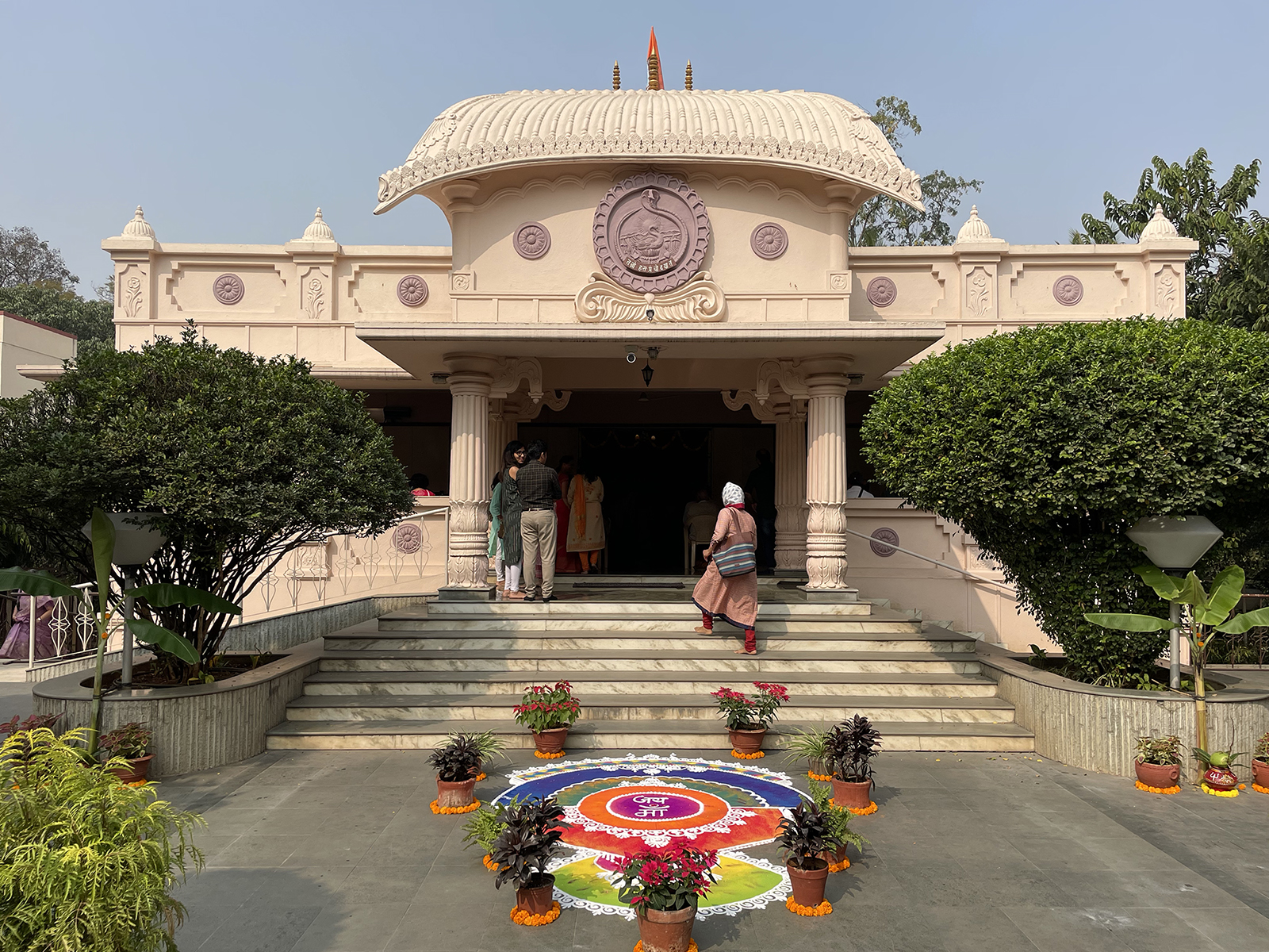 The Sri Sarada Math, or ashram, in Pune, India. (RNS photo/Richa Karmarkar)