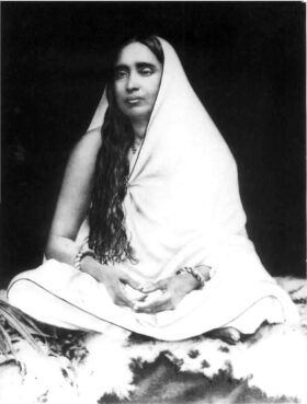 Sarada Devi, circa 1890. (Photo courtesy Wikipedia/Creative Commons)