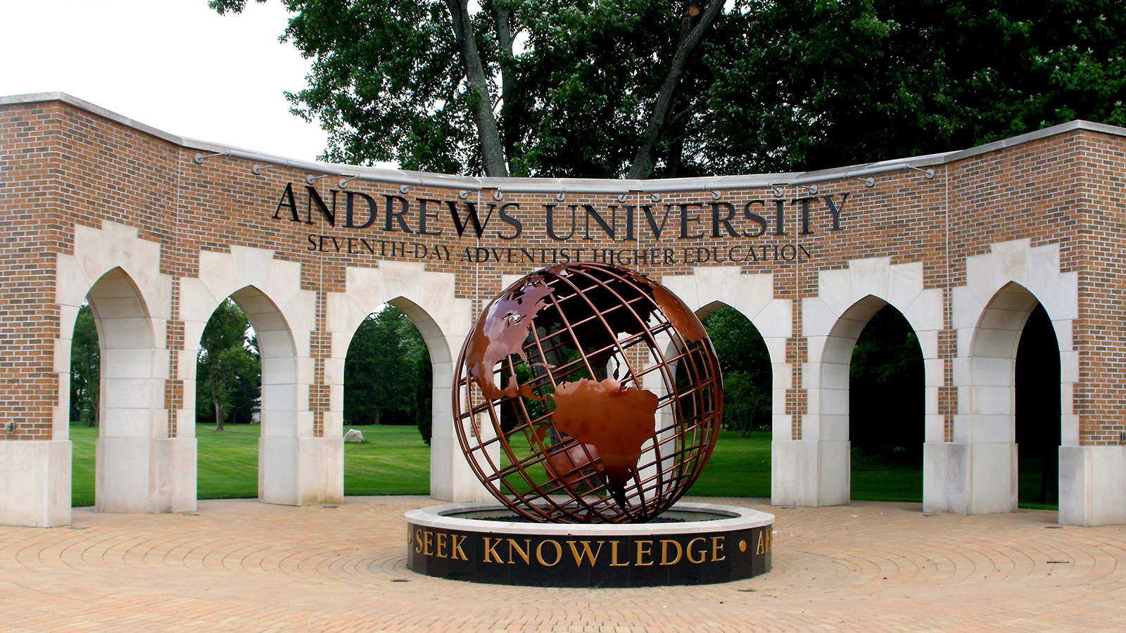 Andrews University, the flagship university of the Seventh Day Adventist Church, in Berrien Springs, Michigan. (Photo by FotoGuy 49057/Wikipedia/Creative Commons)