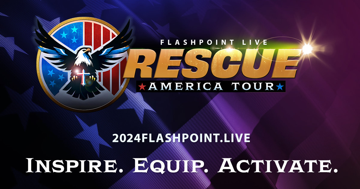 Promotional material for the FlashPoint LIVE Rescue America Tour. (Courtesy image)