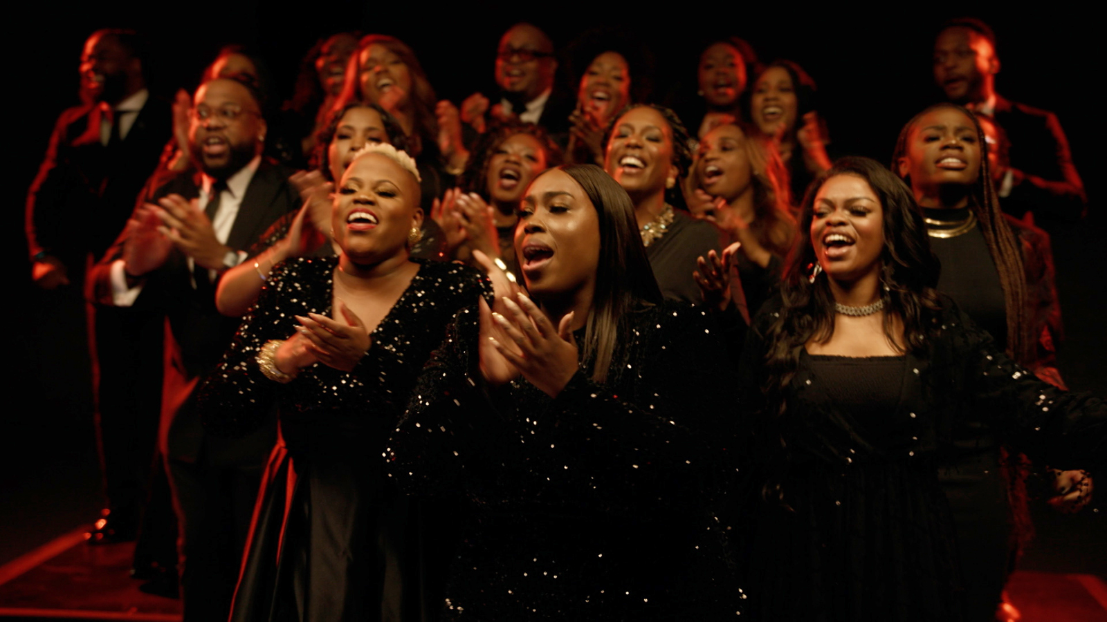 Tyrell Bell and the Belle Singers perform in “Gospel." (Photo courtesy PBS)