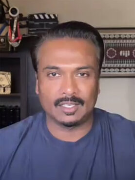 Director Ravi Chand. (Video screen grab)