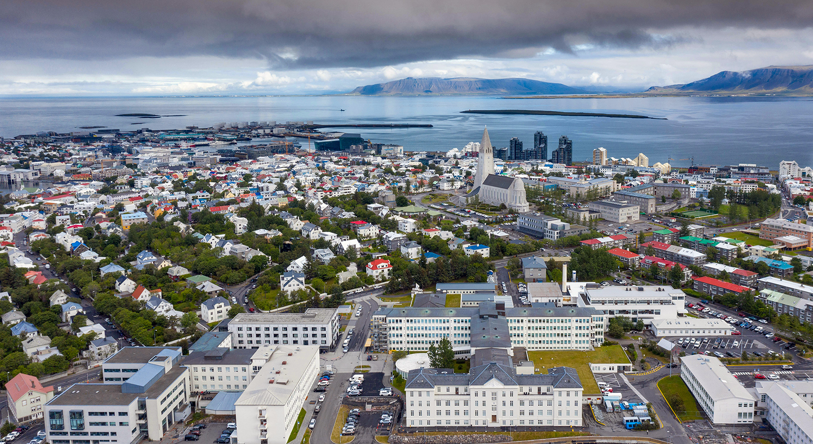 Aerial view of Reykjavik, Iceland. (Photo by Einar H. Reynis/Unsplash/Creative Commons)