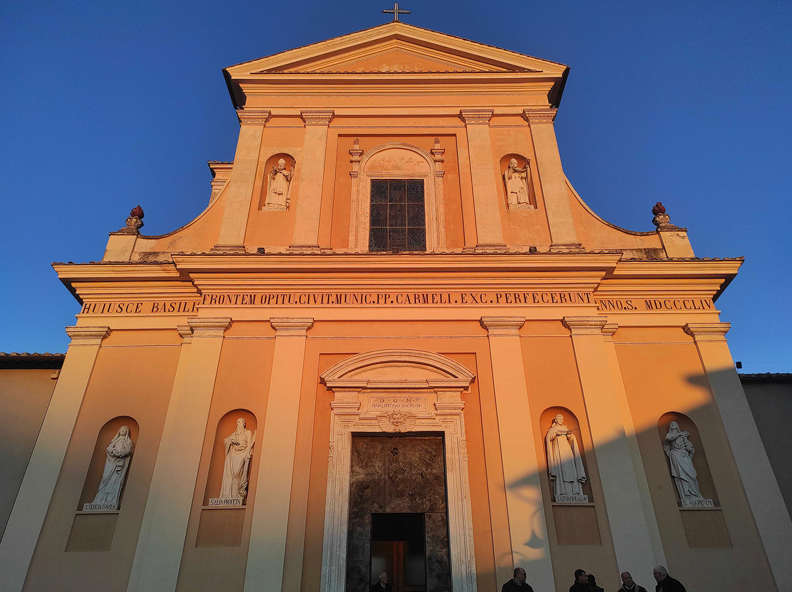 The Basilica of St. Valentine in Terni, Italy, on Tuesday, Feb. 13, 2024. (RNS photo/Claire Giangravé)
