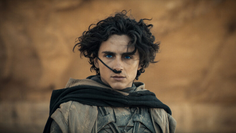 Actor Timothée Chalamet as Paul Atreides in “Dune: Part Two.