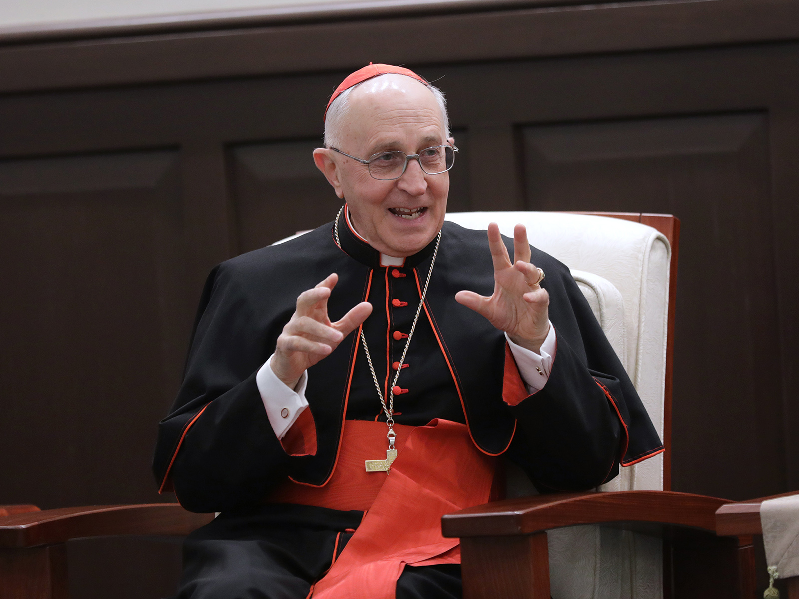 Cardinal Fernando Filoni in 2019. (Photo by Simon Liu/Wikimedia/Creative Commons)