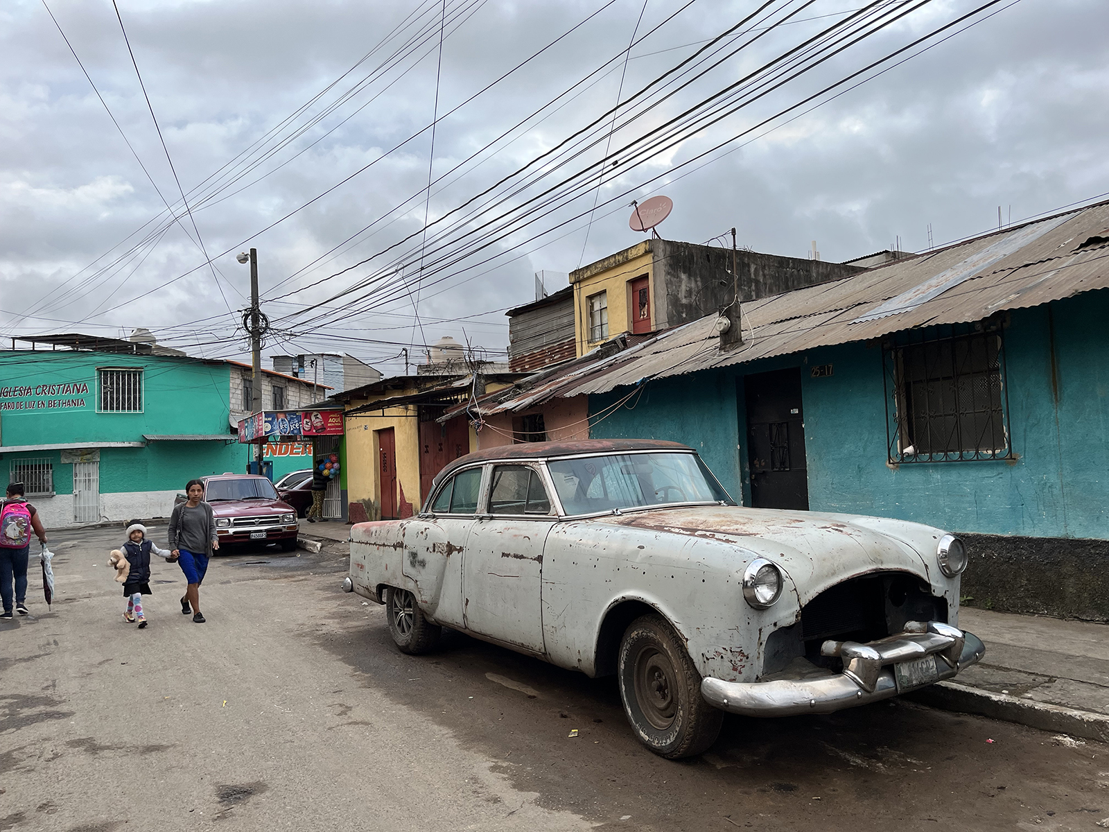 There are many poor neighbourhoods in Guatemala City, the capital of Guatemala City. (RNS photo/Catherine Pepinster)