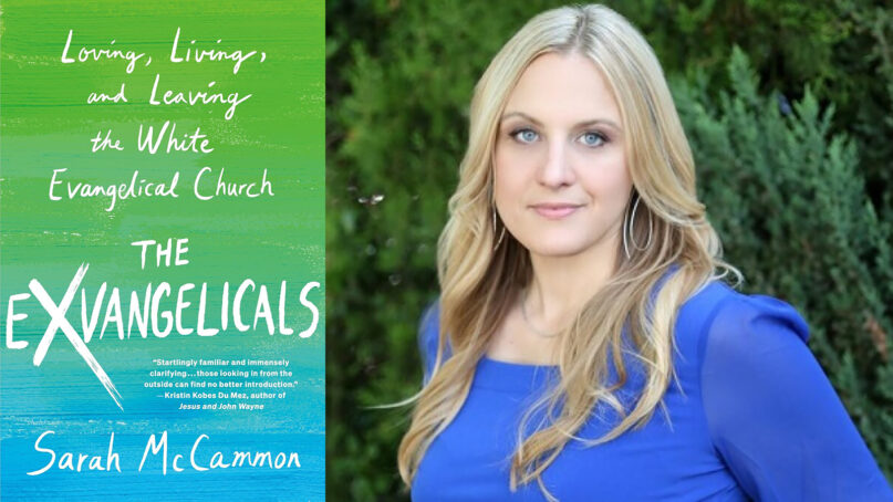 “The Exvangelicals: Loving, Living, and Leaving the White Evangelical Church” and author Sarah McCammon. (Photo by Kara Frame)