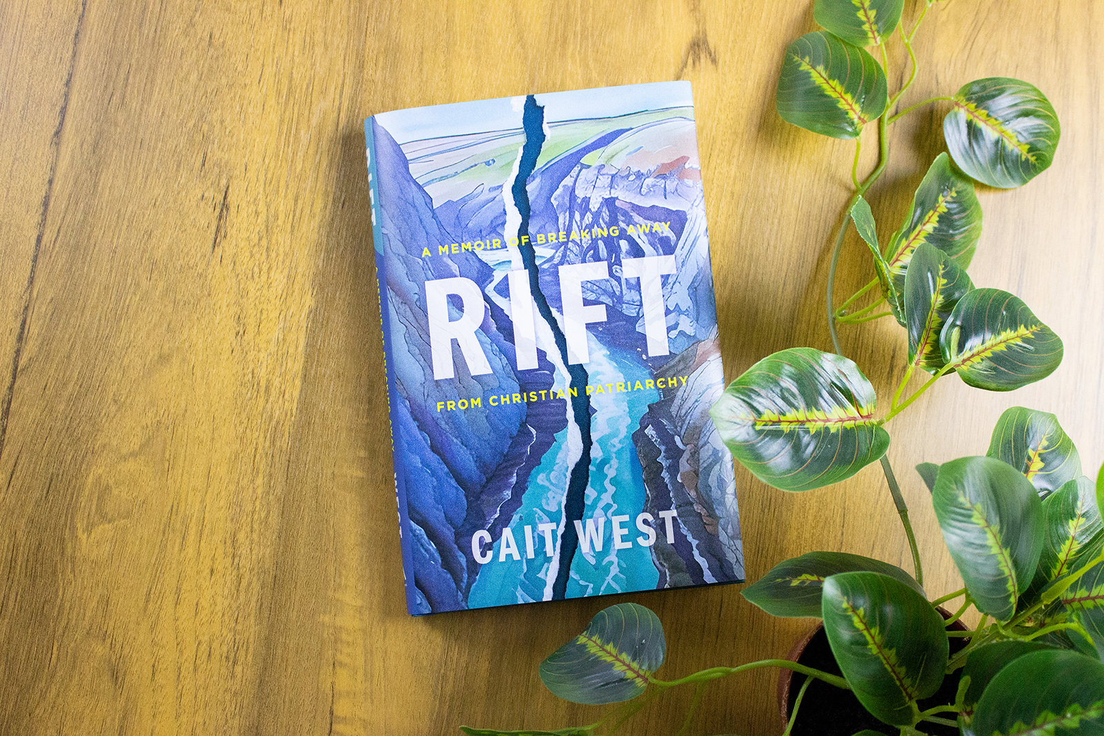 “Rift: A Memoir of Breaking Away from Christian Patriarchy" by Cait West. (Courtesy image)