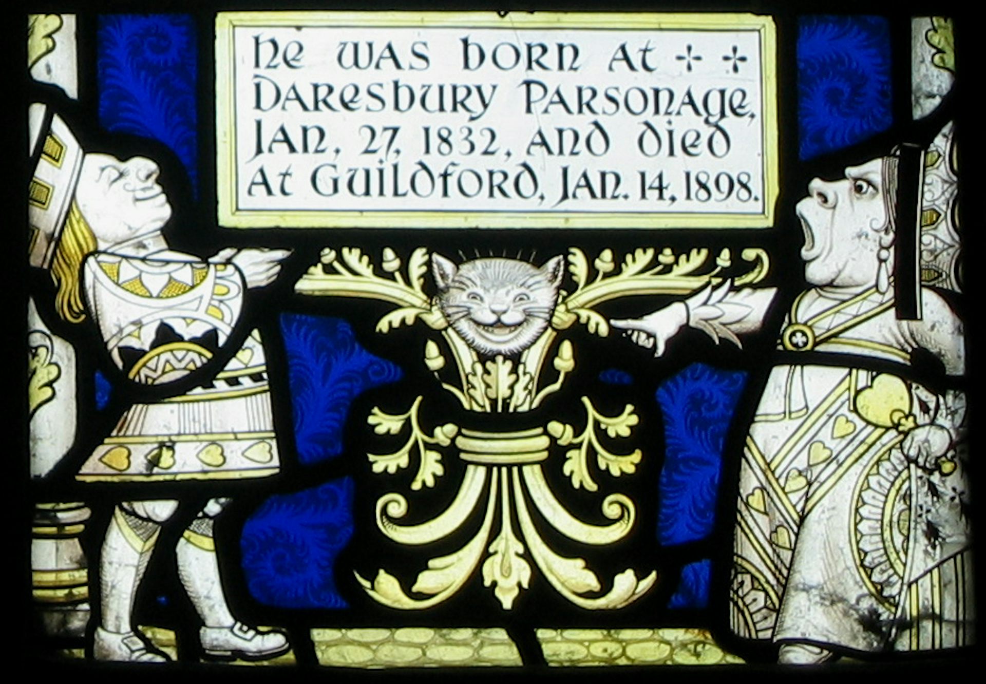 The biblical character who goes ‘down the rabbit hole’ into an alternate reality − just like Alice in Wonderland