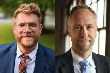 Matthew D. Taylor, left, and Paul A. Djupe. (Courtesy photos)