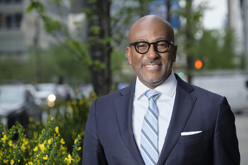 The Rev. Kevin R. Johnson is the new pastor of Abyssinian Baptist Church in Harlem, New York. (Photo by Karim Muhammad)