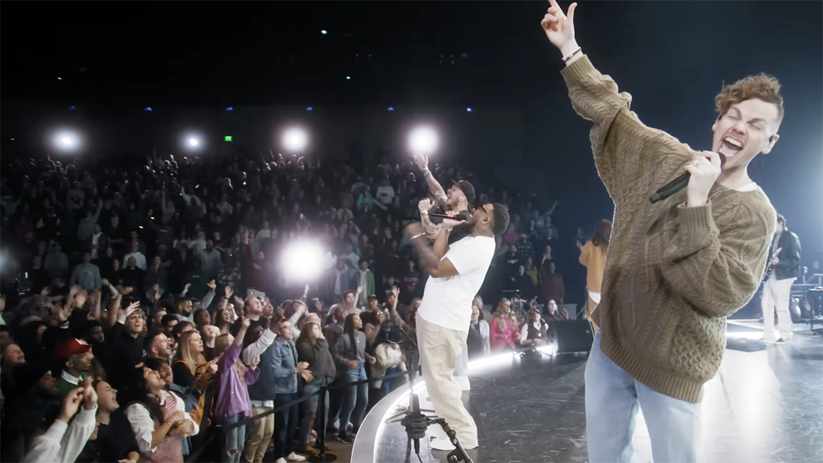 Want to write a hit worship song? Invite a few friends to church.