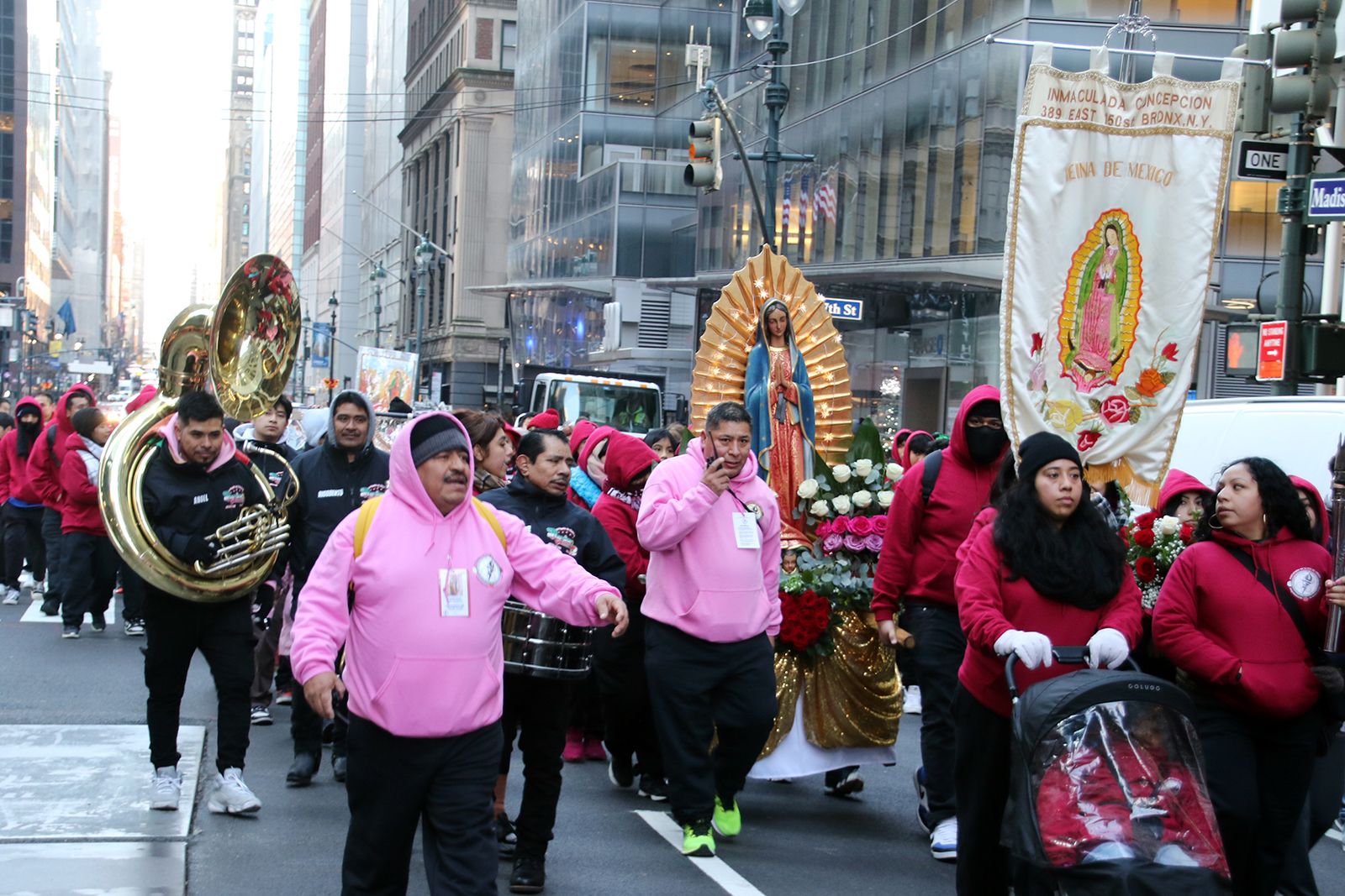 Indigenous dance and mariachi: New York celebrates Our Lady of Guadalupe