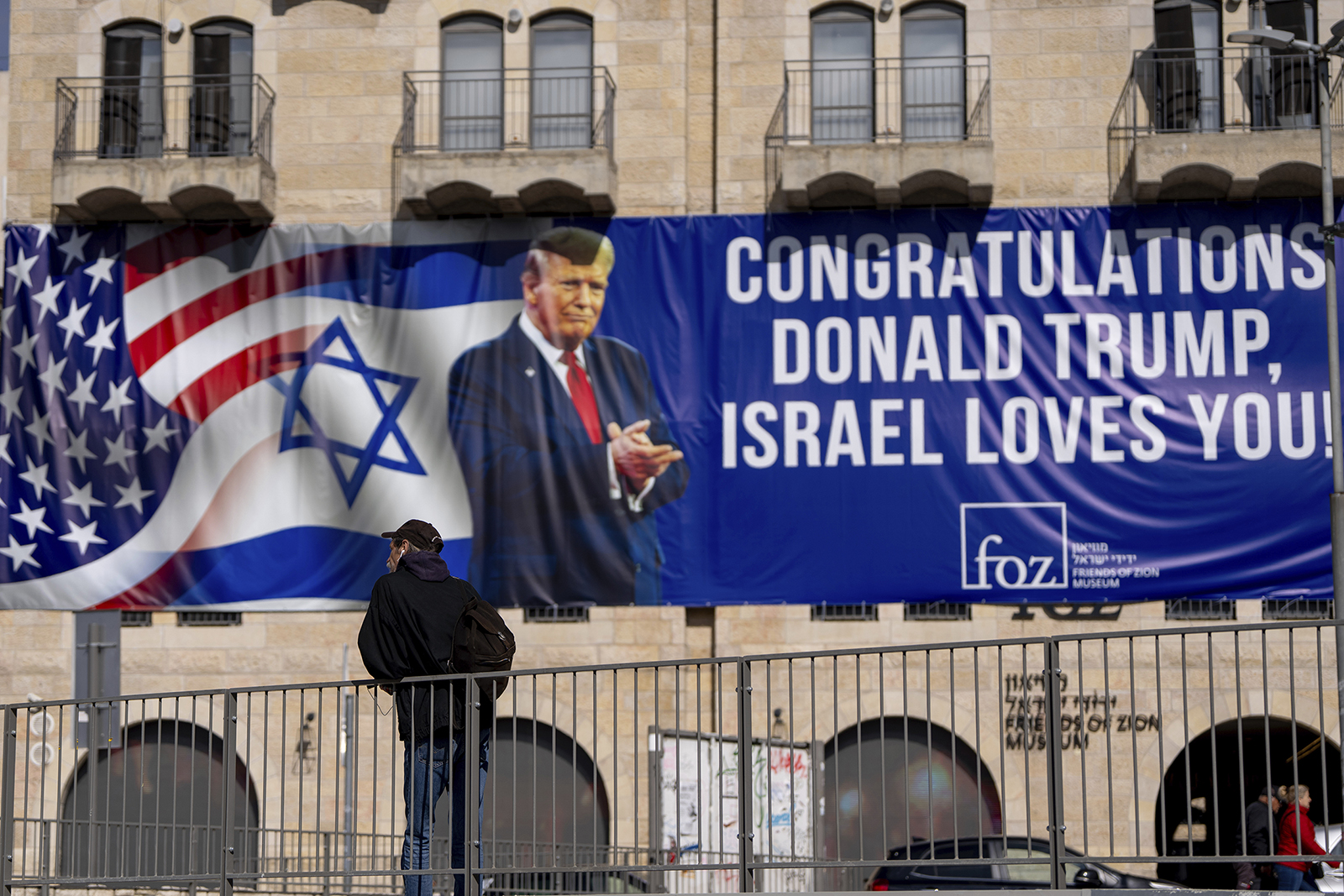 In Israel, where support for Trump is high, celebrations on his inauguration