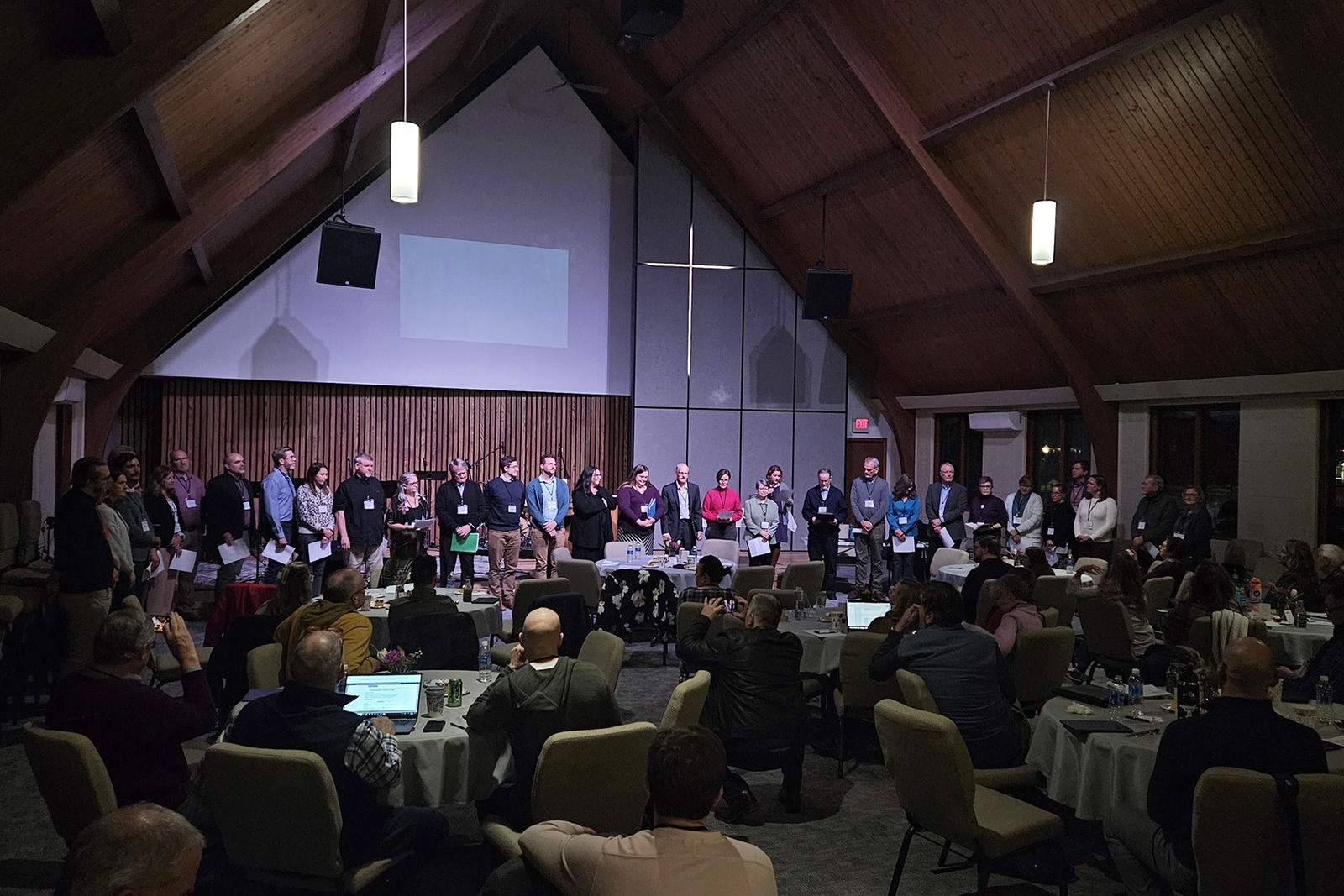 33 Christian Reformed ministers take oath to a rival denomination as church split deepens