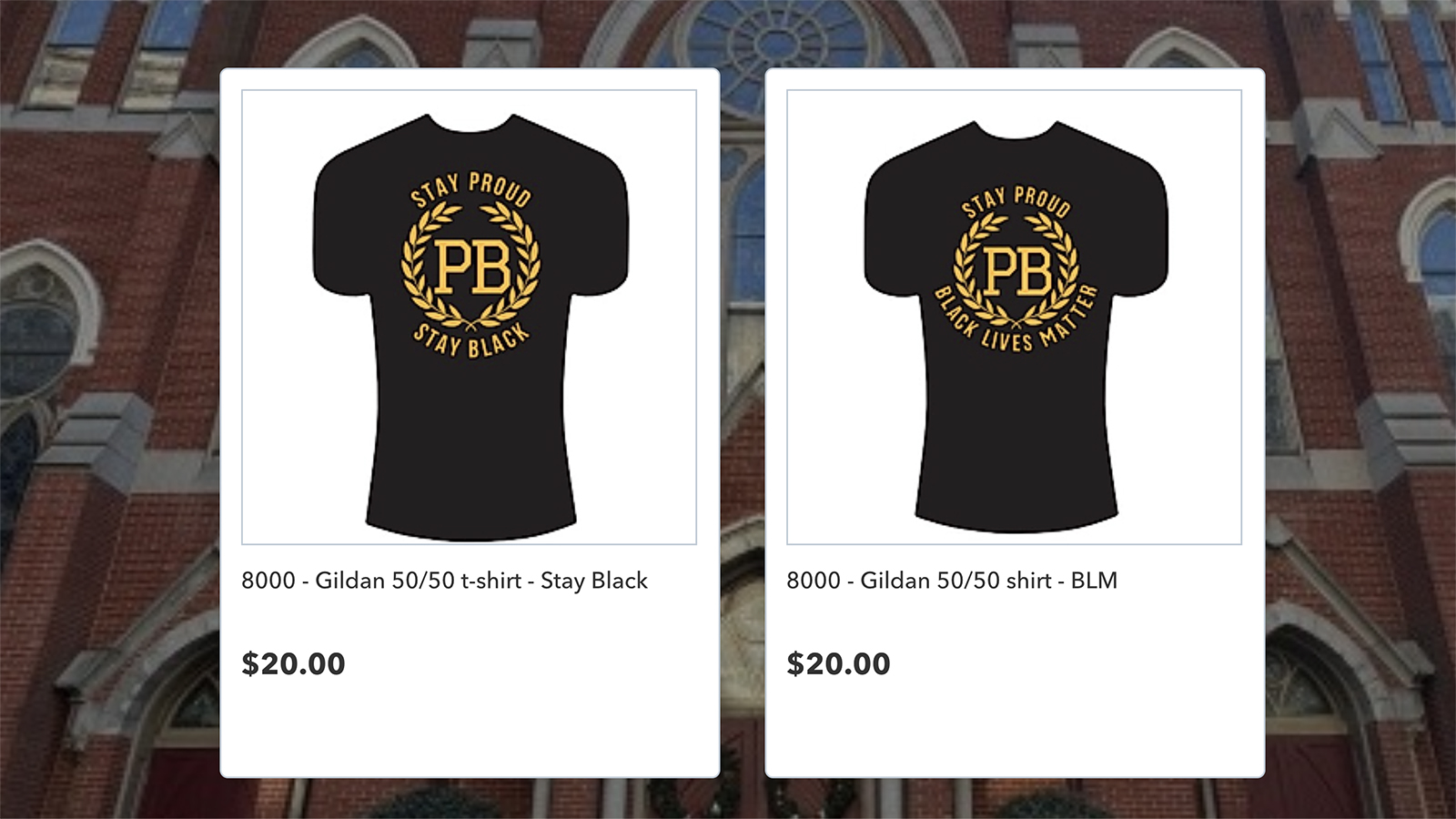 A Black church that now owns the Proud Boys logo is using it to sell shirts