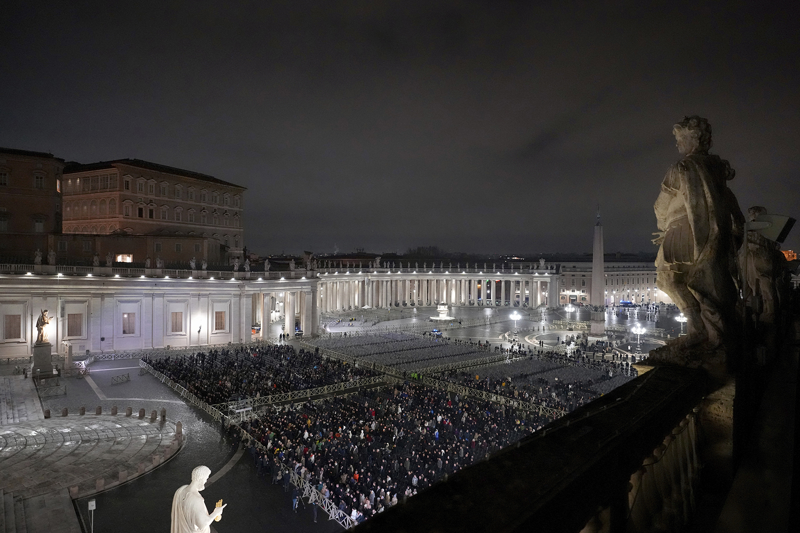 Pope Francis’ condition remains 'critical, but stationary' as he resumes work