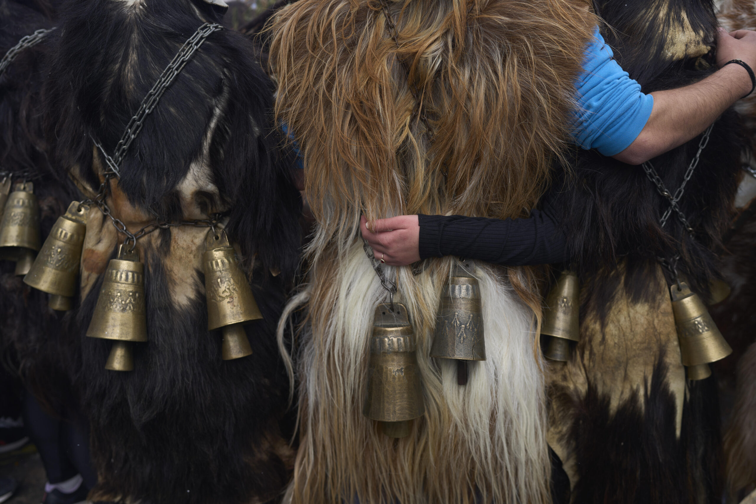 Animal skins, bells, ritual chaos: Ancient burnout remedy is still at the heart of Greece’s carnival