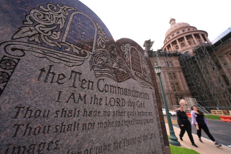 Faith leaders and families sue to block Texas' new Ten Commandments in schools law